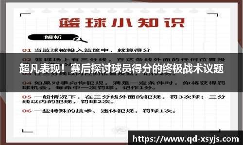 超凡表现！赛后探讨球员得分的终极战术议题